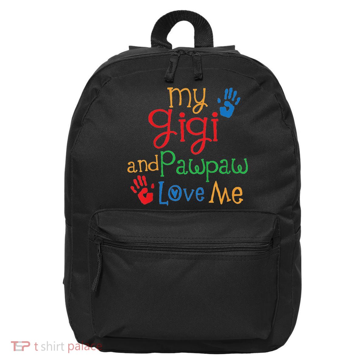 My Gigi And Pawpaw Love Me 16 in Basic Backpack