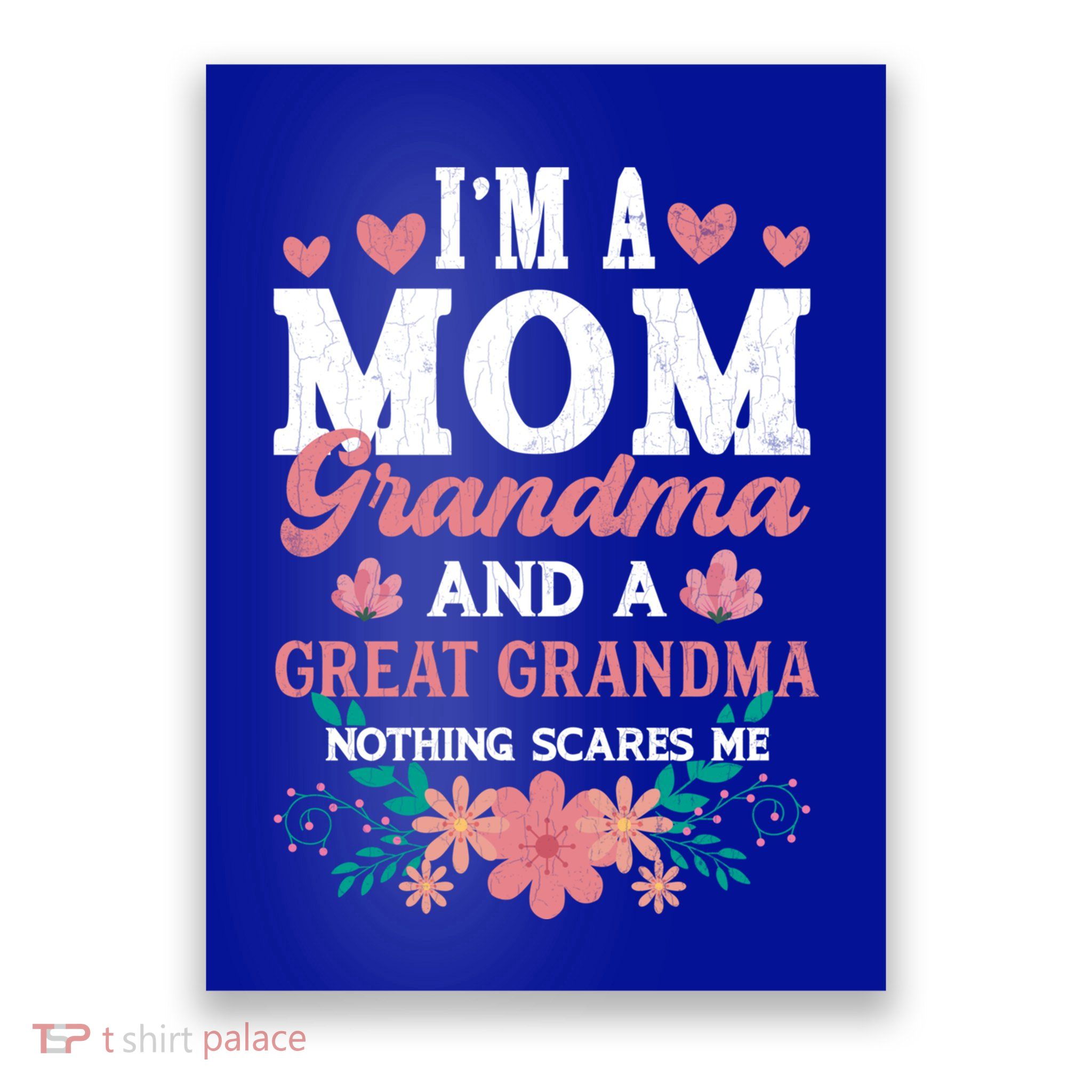 Mom Grandma And Great Grandma Fun Grandmother Nana Graphic Gift Poster
