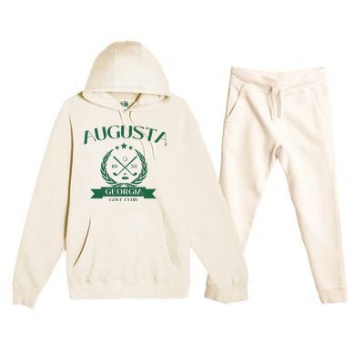 Masters Golf Augusta Georgia Premium Hooded Sweatsuit Set