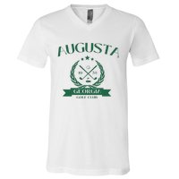 Masters Golf Augusta Georgia V-Neck T-Shirt