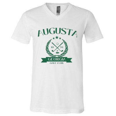 Masters Golf Augusta Georgia V-Neck T-Shirt