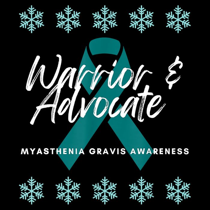 Myasthenia Gravis Awareness Teal Ribbon Warrior Advocate Impact Tech Backpack