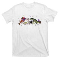 Mardi Gras Alligator Pelican Crawfish New Orleans Carnival T-Shirt