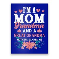 Mom Grandma And Great Grandma Fun Grandmother Nana Graphic Gift Poster