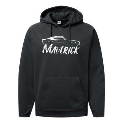 Maverick Grabber American Muscle Car Performance Fleece Hoodie