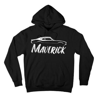 Maverick Grabber American Muscle Car Tall Hoodie