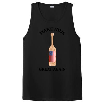 Make Great Again America American Flag Paddle Funny Gift PosiCharge Competitor Tank