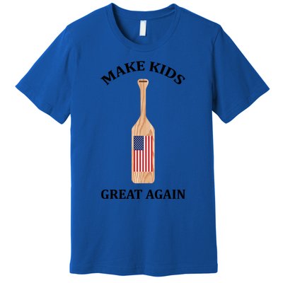 Make Great Again America American Flag Paddle Funny Gift Premium T-Shirt