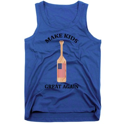 Make Great Again America American Flag Paddle Funny Gift Tank Top