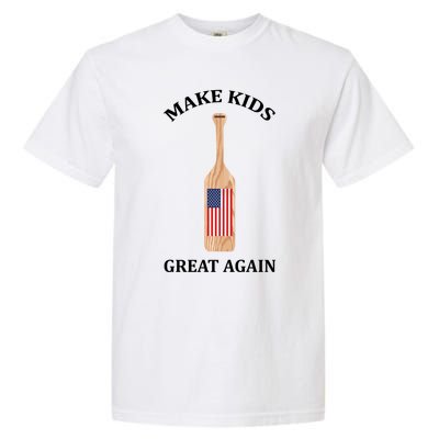 Make Great Again America American Flag Paddle Funny Gift Garment-Dyed Heavyweight T-Shirt