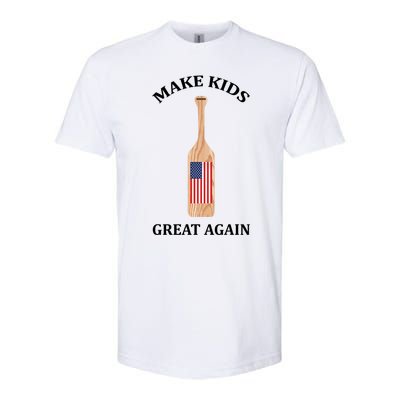 Make Great Again America American Flag Paddle Funny Gift Softstyle CVC T-Shirt