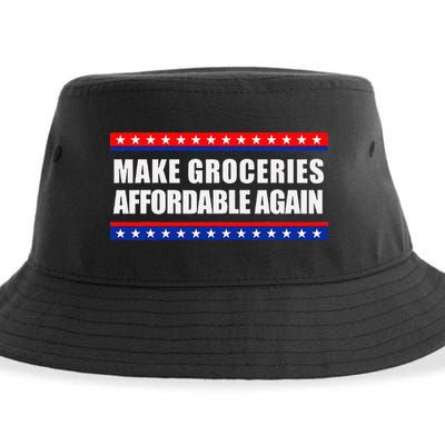 Make Groceries Affordable Again Antibiden Gift Sustainable Bucket Hat