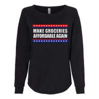 Make Groceries Affordable Again Antibiden Gift Womens California Wash Sweatshirt