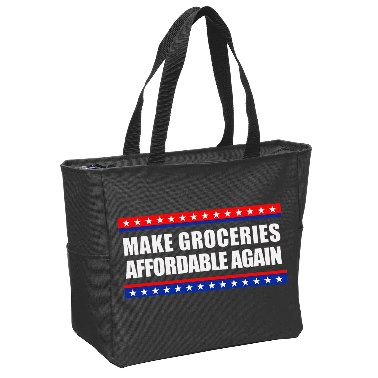 Make Groceries Affordable Again Antibiden Gift Zip Tote Bag