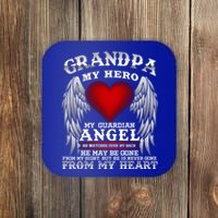 My Guardian Angel Grandpa! Repass In Remembrance Gift Coaster