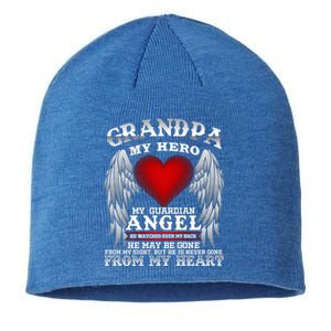 My Guardian Angel Grandpa! Repass In Remembrance Gift Sustainable Beanie