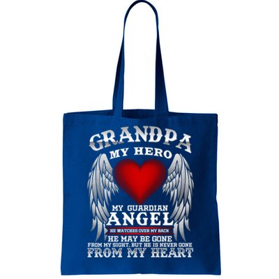 My Guardian Angel Grandpa! Repass In Remembrance Gift Tote Bag