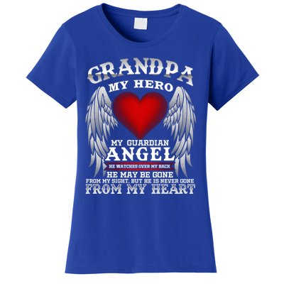 My Guardian Angel Grandpa! Repass In Remembrance Gift Women's T-Shirt