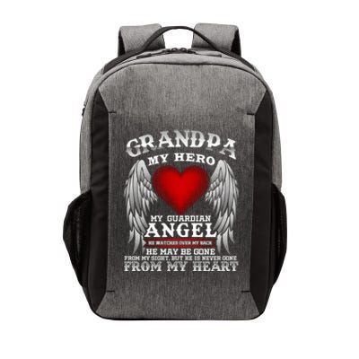 My Guardian Angel Grandpa! Repass In Remembrance Gift Vector Backpack