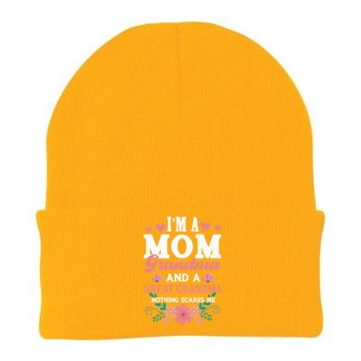 Mom Grandma And Great Grandma Fun Grandmother Nana Graphic Funny Gift Knit Cap Winter Beanie