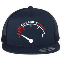 My Give A Shit Meter Flat Bill Trucker Hat