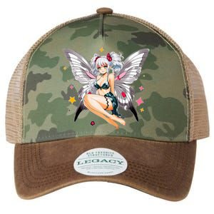 Moth Girl Anime Cute Giant Monster Kawaii Anime Legacy Tie Dye Trucker Hat