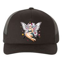 Moth Girl Anime Cute Giant Monster Kawaii Anime Yupoong Adult 5-Panel Trucker Hat