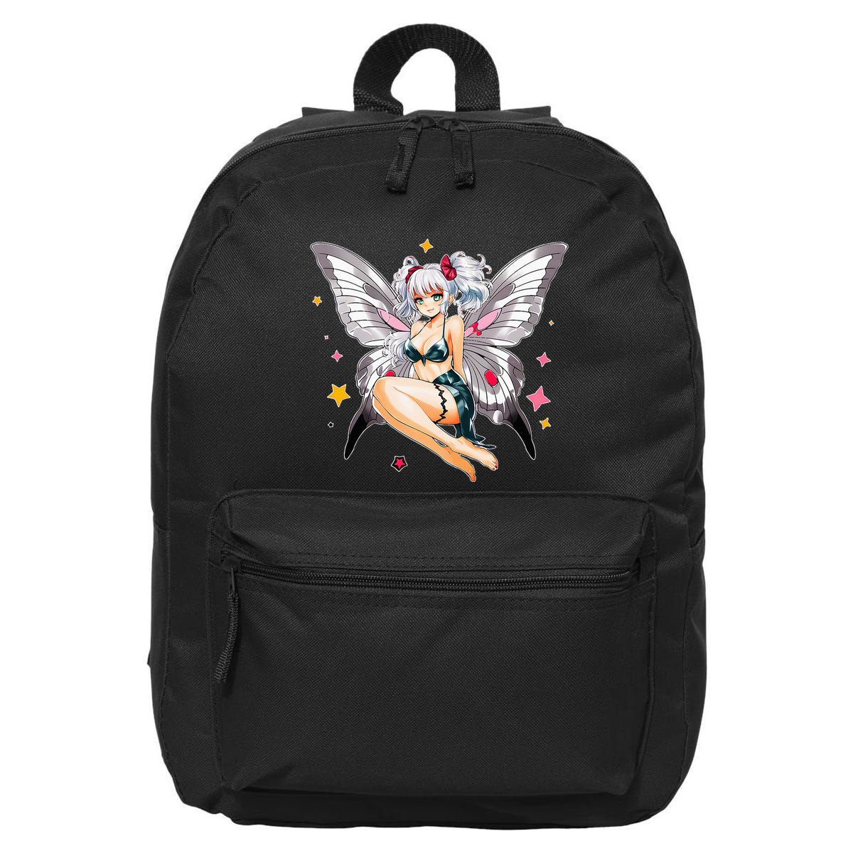 Moth Girl Anime Cute Giant Monster Kawaii Anime 16 in Basic Backpack