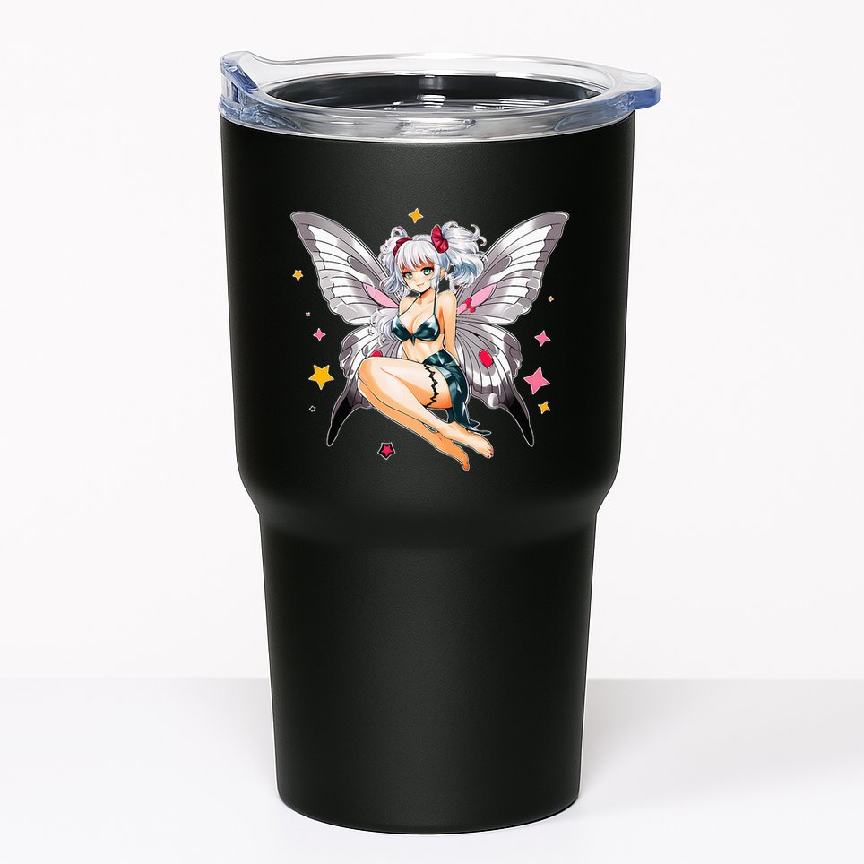 Moth Girl Anime Cute Giant Monster Kawaii Anime Tumbler