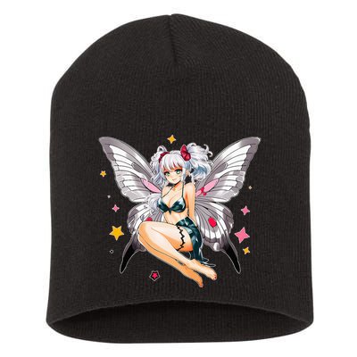 Moth Girl Anime Cute Giant Monster Kawaii Anime Short Acrylic Beanie