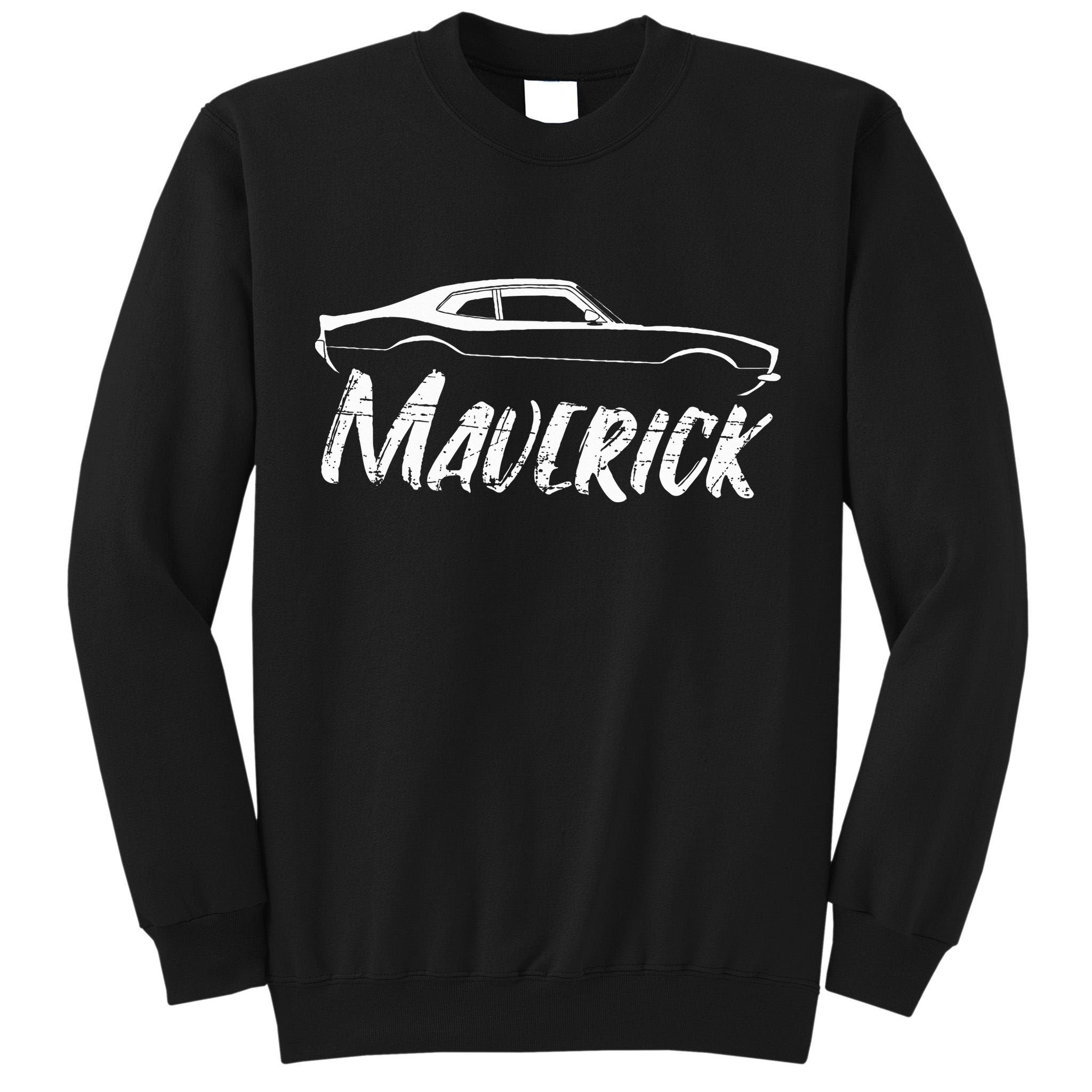 Maverick Grabber American Muscle Car Classic Tall Sweatshirt