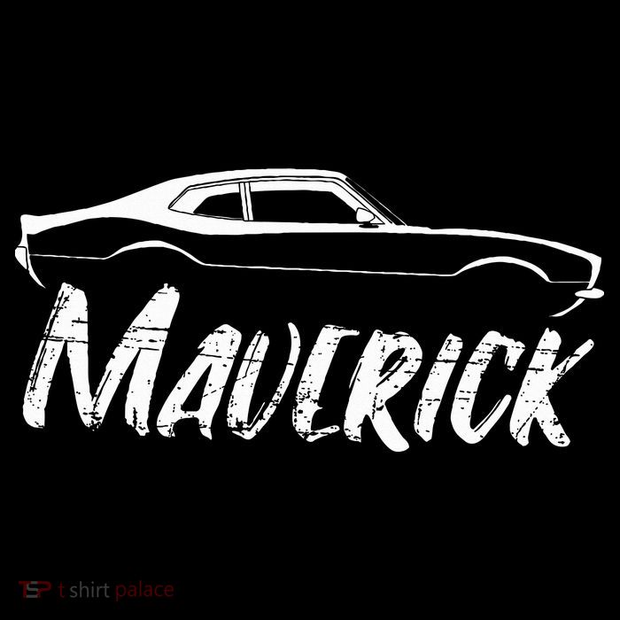 Maverick Grabber American Muscle Car Classic Women's V-Neck T-Shirt
