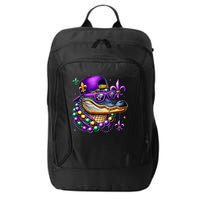 Mardi Gras Alligator Mardigator Crocodile City Backpack