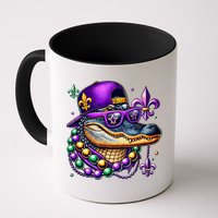 Mardi Gras Alligator Mardigator Crocodile Mug