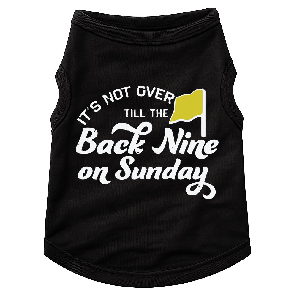 Masters Golf Augusta Back Nine On Sunday Doggie Tank