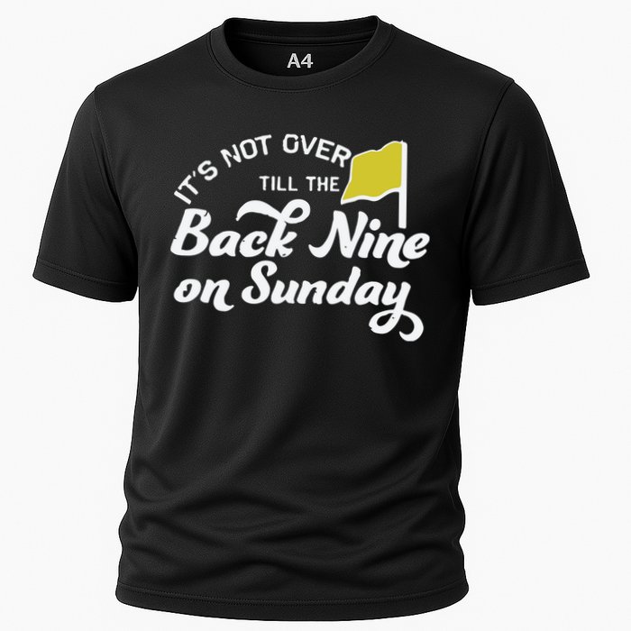 Masters Golf Augusta Back Nine On Sunday Cooling Performance Crew T-Shirt