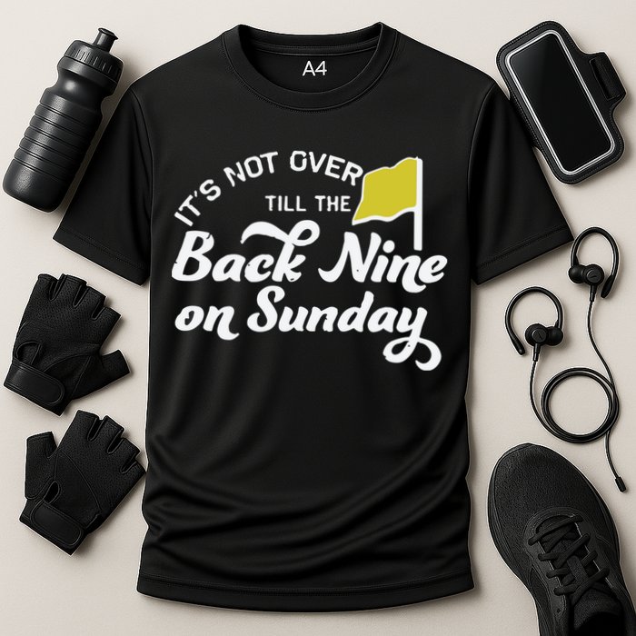 Masters Golf Augusta Back Nine On Sunday Cooling Performance Crew T-Shirt