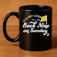 Masters Golf Augusta Back Nine On Sunday 11oz C Handle Ceramic Mug