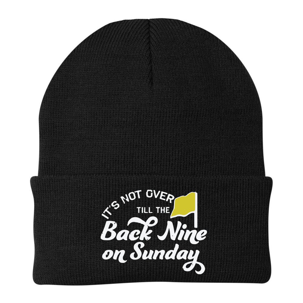 Masters Golf Augusta Back Nine On Sunday Beanie