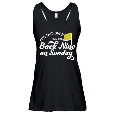 Masters Golf Augusta Back Nine On Sunday Ladies Essential Flowy Tank