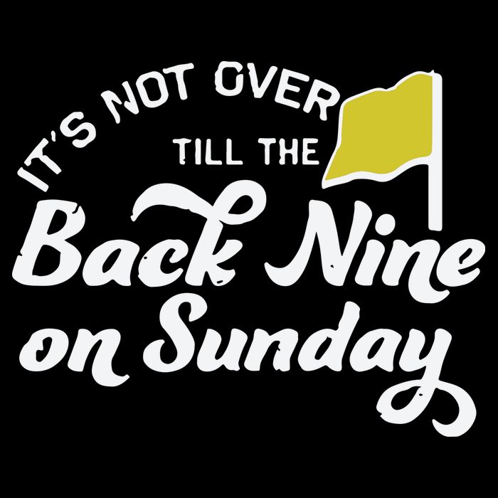 Masters Golf Augusta Back Nine On Sunday Cooling Performance Long Sleeve Crew