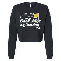 Masters Golf Augusta Back Nine On Sunday Cropped Pullover Crew