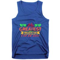 My Greatest Blessings Call Me Mom Vintage Mother Gift Tank Top