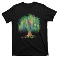 Mardi Gras Bead Tree Celebration T-Shirt