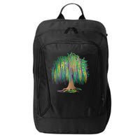 Mardi Gras Bead Tree Celebration City Backpack