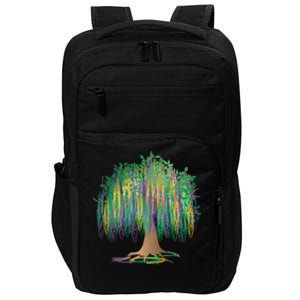 Mardi Gras Bead Tree Celebration Impact Tech Backpack