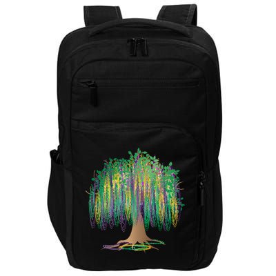 Mardi Gras Bead Tree Celebration Impact Tech Backpack