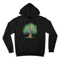 Mardi Gras Bead Tree Celebration Tall Hoodie