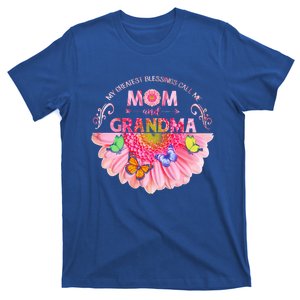 My Greatest Blessings Call Me Mom And Grandma Great Gift T-Shirt