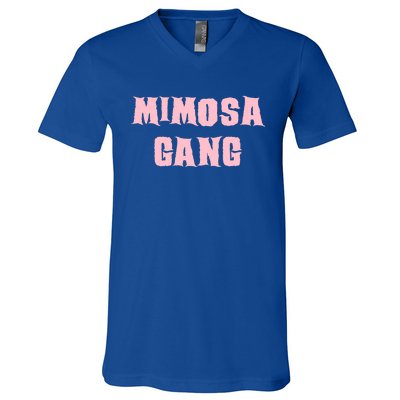 Mimosa Gang Breakfast And Brunch Gift V-Neck T-Shirt